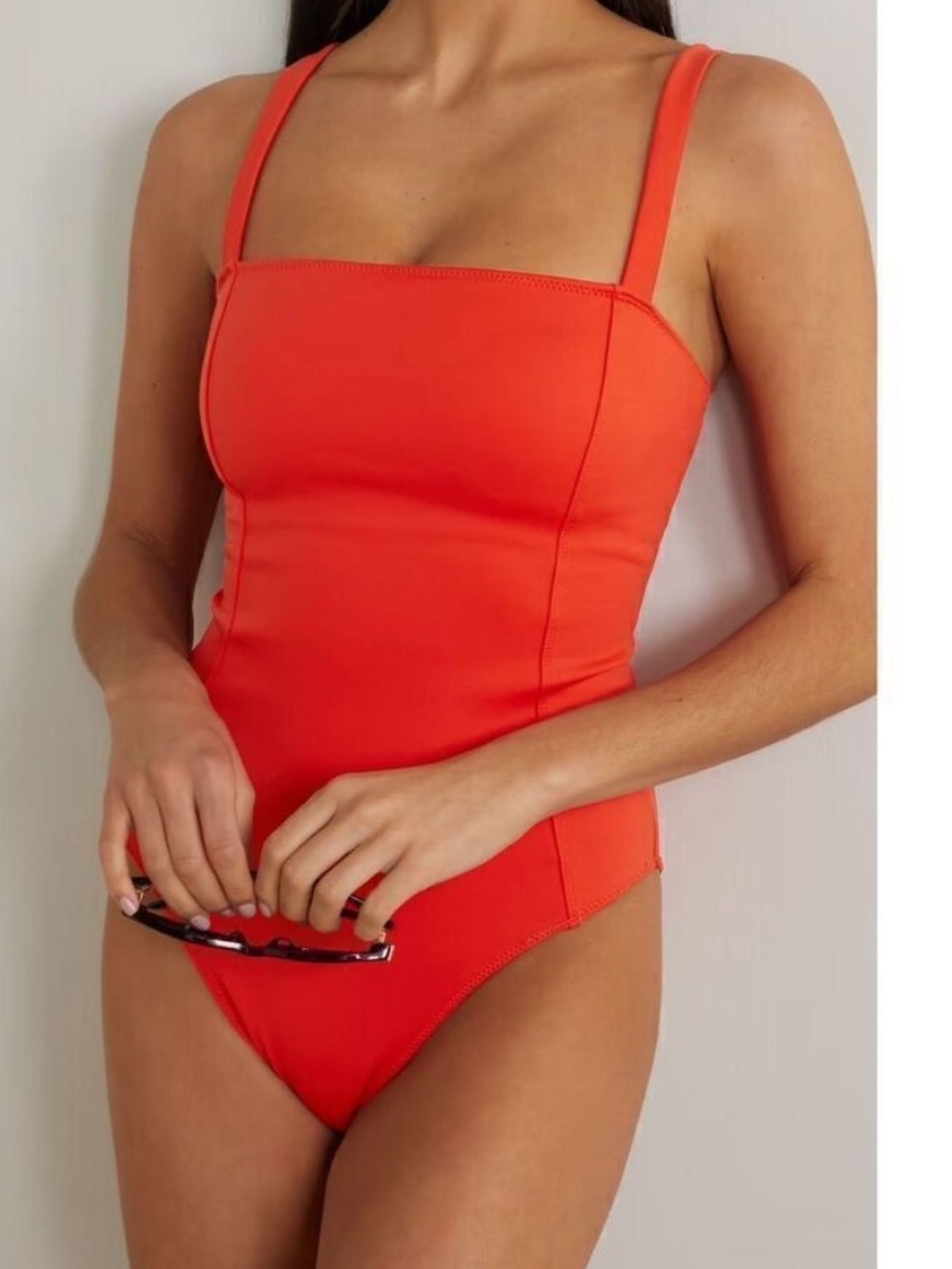 Good American Sculpt Corset One Piece Bright Poppy Size 1/ Small